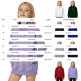 thumbnail image 3 of Girls Half Zip Pullover Sweatshirt Long Sleeve Workout Shirts Fall Clothes Boys Gilrs Mock Neck Athletic Tops Lightweight Fleece Quarter Zip Pullover Kids Teens Sportswear for Golf Yoga Tennis, 3 of 9