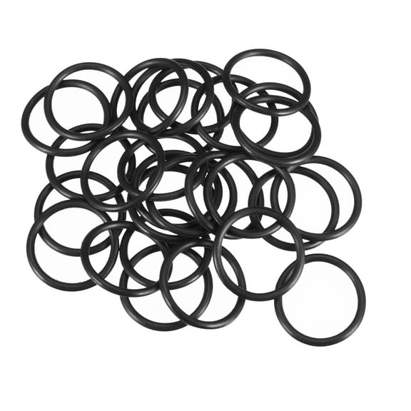O-Rings Nitrile Rubber 18mm x 22mm x 2mm Seal Rings Sealing Gasket 30pcs