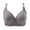 Gray, variant on Dealovy Plus Size Bras for Women Wireless Full Coverage Adjustable Strap Graphic Print Everyday Bras