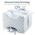thumbnail image 2 of LammaLoe Memory Foam Leg/Knee Pillow - Cooling Technology, 2 of 7