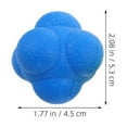 thumbnail image 2 of SEWCHICS catch games reaction training toy Hexagon Reaction Ball TPR for Kids Sports Training 6pcs, 2 of 8