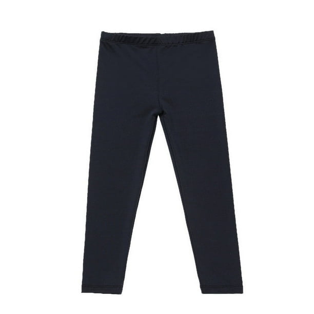 Odeerbi 3-12 Años Niñas Leggings Calcetines Elásticos Pantalones Suavidad Cómoda Calcetines Respirables
