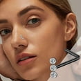 Zhuoting Stainless Nose Ring Set Ring Nose L Shaped Nose Piercing 12