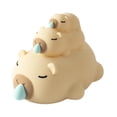 thumbnail image 2 of Capybara Night Light Lámpara Capybara Silicone Silicona Lámpara de noche de luz de noche para sala de estar de dormitorio de la universidad, 2 of 8