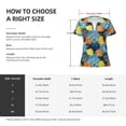 thumbnail image 5 of Naloa Sunflowers Print T-Shirts Short Sleeve V Neck Tees for Women Fashion Tops Trendy Lightweight Soft Casual Summer Outfits Clothes, 5 of 5