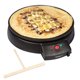 thumbnail image 4 of Plancha y crepera de 12 pulgadas, sartén eléctrica antiadherente para crepes con esparcidor de masa, 4 of 6