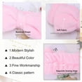 thumbnail image 2 of Diadema de spa – Paquete de 2 lazos para el pelo para mujer, banda para la cabeza de maquillaje facial, suave banda de vellón coral para la ducha y el lavado facial., 2 of 7