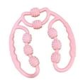 thumbnail image 4 of Milaget Rouleau de Massage pour les Jambes Masseur 8 Roues à Main Rouleau Manuel Massage des Tissus Profonds Rose, 4 of 9
