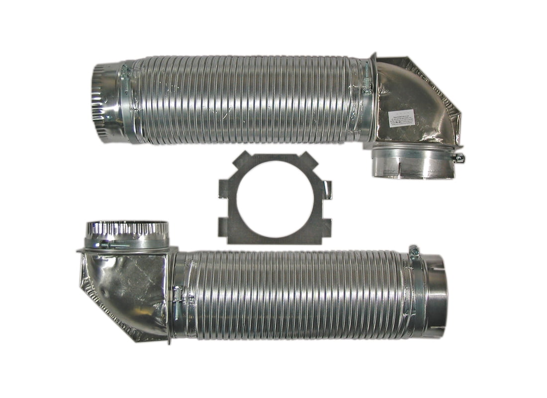 Builders Best Flexible Aluminum Dryer Hose Kit (5-Piece) 110171