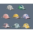 thumbnail image 3 of CoCopeaunt Women Men Fashion Meisai Baseball Cap Adjustable Soft Skullcap Casual Tie-dye Hats Summer Spring Outdoor, 3 of 4