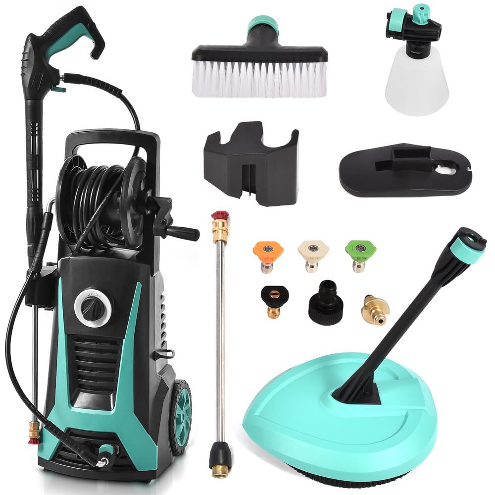 1800W Electric High Pressure Washer  High Power Jet Water Patio Car Cleaner 