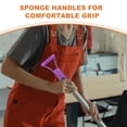 thumbnail image 6 of HOMEMAXS 1 Set of Sponge Mop Pull Handle Sponge Mop Squeeze Grip Sponge Mop Part for Replacement, 6 of 8