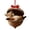 O, variant on 6PCS Woodland Christmas Ornaments, Forest Animal Acorn Hanging Decorations, Rustic Acrylic Tree Ornaments for Christmas Tree Garland Wreath Home Holiday Decor