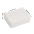 thumbnail image 2 of Uxcell 4"x3"x1" Paper Soap Box Homemade Soap Boxes Rectangle Presents Packaging Boxes, White 30 Pack, 2 of 6