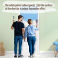 thumbnail image 6 of Interior White Primed Shaker 5 panel Solid Wood Core Bifold Closet Doors With Hardware Kit, 6 of 7