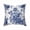 B, variant on Ouuluon Pillow Covers Soft Pillow Case, Blue Printed Cushion Case for Living Room Sofa Bedroom Waist Back Support Home Decor