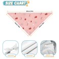 thumbnail image 6 of Dog Bandana 1 Pack,Red Strawberry Plants Fruit Bandanas for Dogs,Cat Bandana,Small/ Large Dog Bandana 2 Size,Dog Bandanas, 6 of 6