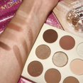 thumbnail image 4 of DOCOLOR 9-Color Gemstone Nude Eyeshadow Palette – Feather-Light 0.18lb Design for Day-to-Night Glam, 4 of 11