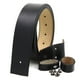 thumbnail image 2 of Cinturón de Cuero para Hombres de Sin Hebil Correa de Cintura de DIY Accesorios de Reempzo Regalos de Cumpleaños Negro Macarena Cinturones de vestir casuales para hombre, 2 of 7