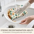 thumbnail image 7 of 4 Pcs Funny Kitchen Towels,Brown Green Mushroom Fruit Leaf Beige Pattern Microfiber Dish Towels,Kitchen Tea Towels,Kitchen Towel Set (18" X 26"), 7 of 7