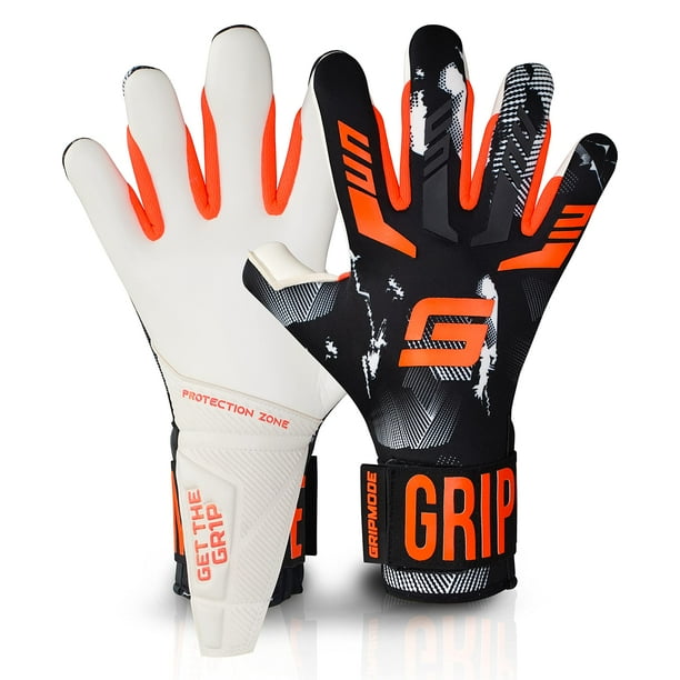 gRIPMODE gravity Hybrid goalkeeper gloves Adult and child with griptecA Latex Lining I Suitable in All Weather I Football goal Protection for children Teenagers Adults I Size 10 Walmart