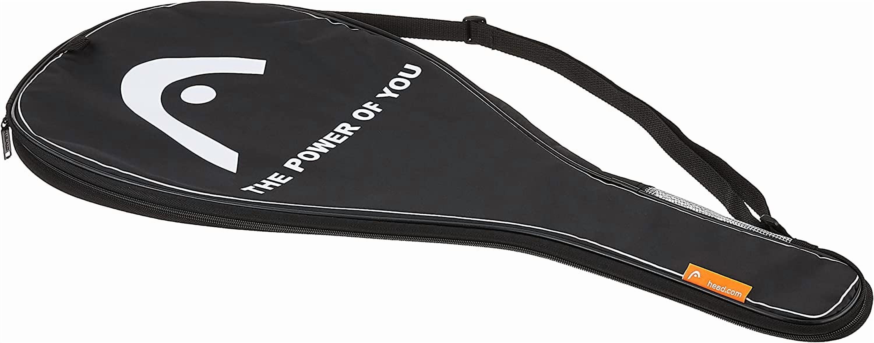 Speed Adult Tennis Racket - Pre-Strung Light Balance 27.5 Inch Racquet