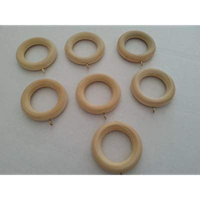 Graber Wood Pole Rings For Up To 1 3 8 35mm Drapery Rod