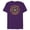 Purple, variant on Marvel 85th Anniversary We Are Groot Captain America Shield - Short Sleeve Blended T-Shirt for Adults - Customized-Black