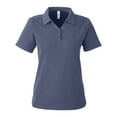 thumbnail image 4 of CORE365 CE112W Women's Fusion ChromaSoft™ Pique Polo-Classic Navy Heather-3XL, 4 of 6