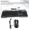 thumbnail image 3 of USB Wired Keyboard and Mouse Set, 1200DPI Fast Response RGB Light Wired Keyboard and Mouse Set  for Computer, 3 of 7