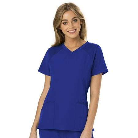 

HeartSoul Break On Through Women s Scrubs Top V-Neck HS660