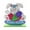 C-3C-home supplies, variant on LEFTHIGH Home Easter Wooden Crafts Painted Chick Tulips Eggs Table Decoration Craft Ornament Home Desktop Decor 15.5cm Home Essentials