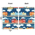 thumbnail image 5 of FORMRS Acrylic Clipboard with Low Profile Clip Standard A4 Letter Size, 12.5" x 9", Blue Cute Train Pattern, 5 of 8
