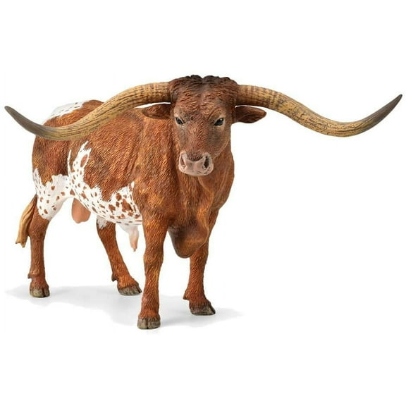 Breyer Collection Wildlife Collection Miniature Figure Texas Long Horn, Brown