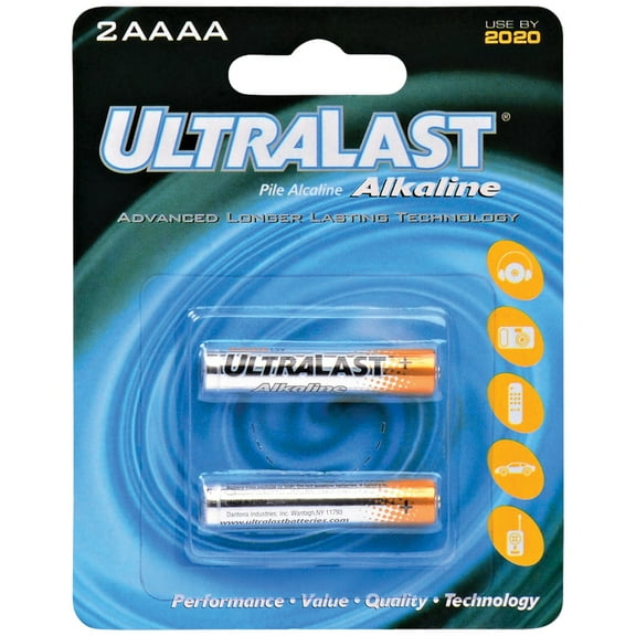 Ultralast Ul2aaaa Ul2aaaa Aaaa Alkaline , 2 Pk