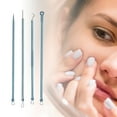 thumbnail image 4 of Unique Bargains Convenient Heart Pimple Extractor Kit 1 Set Blue, 4 of 6