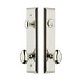 thumbnail image 4 of Grandeur 840711 Fifth Avenue Solid Brass Tall Plate Single Cylinder Keyed Entry Set -, 4 of 6