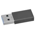 thumbnail image 2 of Adaptador USB tipo C a USB 3.0 - Carga rápida, gris carbón, 2 of 10