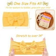 thumbnail image 3 of 20 PCS Baby Headbands, Soft Nylon Baby Girls Hair Bows Elastics Hairbands for Newborn Infant Toddler, 3 of 8