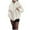 White, variant on FNFHFY Womens Faux Fur Coat Lapel Open Front Shaggy Jacket Solid Long Sleeve Plush Jackets Soft Fluffy Faux Fur Coats