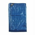 thumbnail image 2 of 1Pack ZoroSelect 2W693 Tarp, 8 x 10 ft, 5.1 mil, Polyethylene, Standard Duty, Blue, 2 of 3
