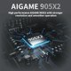 thumbnail image 4 of Consola de videojuegos portátil retro familiar BOYHOM Y6 2.4G con conexión inalámbrica para TV Stick, compatible con juegos multijugador 4K HD para PS, regalos, 4 of 5