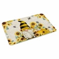 thumbnail image 2 of Sunflower Door Mat&nbsp;Indoor Outdoor Entrance, Non Slip Rug for Kitchen Bathroom Entryway Rug, Gnomes Flower Bee Eucalyptus Leaves Farmhouse Washable Doormat Floor Mat 24x36 Inch, 2 of 8