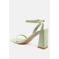 thumbnail image 3 of Mooncut Ankle Strap Block Heel Sandals, 3 of 11