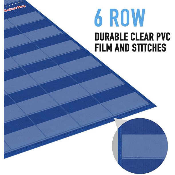 Boczif Calendario Mensual De Bolsillo Gráfico Para El Aula, Los Días De La Semana De Aprendizaje Para El Hogar O Jardín De Infantes, Los Niños De La Escuela Maestro Deben Tener Suministros (Blanco