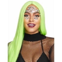 Leg Avenue Iris adhesive face jewels stic Clear Color