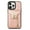 Rosegold, variant on Crossbody Strap for iPhone 11 Pro Max Wallet Case with Card Holder, Flip PU Leather for iPhone 11 Pro Max Case Stand Zipper Purse Protective Phone Case for Women Girls - Black