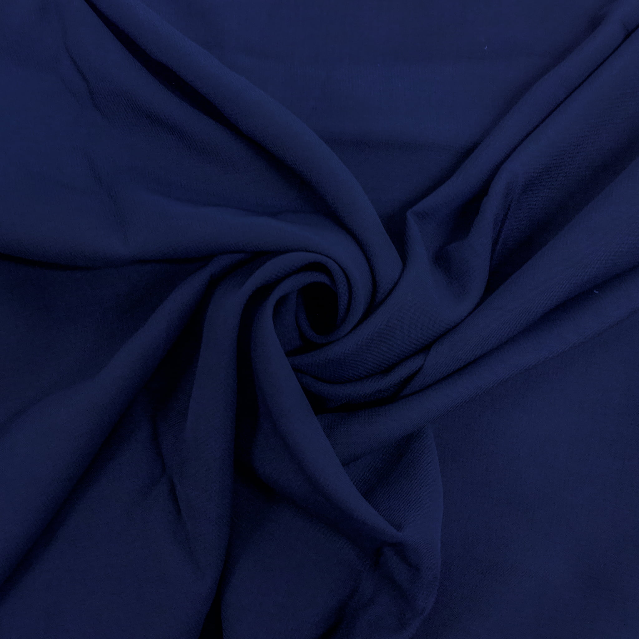 FORMAL WEAR CRAFTS SATIN POLYESTER  60" MARINE BLUE  FABRIC BTY DRESSES 