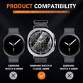 thumbnail image 2 of Ihdjs 4-Pack for Samsung Galaxy Watch 8 Classic 46mm Tempered Glass Screen Protector,[Scratch Resistent] 9H Hardness protective film, 2 of 7