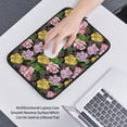 thumbnail image 6 of Pofeuu Colorful Roses Print Laptop Carrying Case,13-15-Inch Laptop and Tablet, Sleek Design, Durable and Water-Repellent Fabric, Business Casual or School-13 inch, 6 of 8